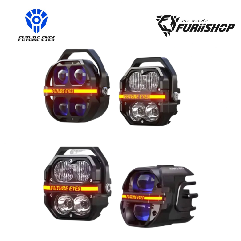 ชุดเซ็ตไฟสปอร์ตไลท์ FUTURE EYES X100 & X80+Z4 COMBO ระดับท็อปแบบ 4 ดวง (1-to-4 KITS)