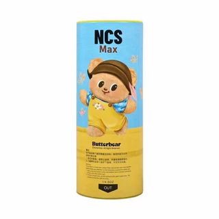 VICTOR ลูกแบดมินตัน รุ่น NCS MAX BUTTERBEAR (1หลอด 12ลูก/ และ 3ลูก) ขนสังเคราะห์ ใช้ทน