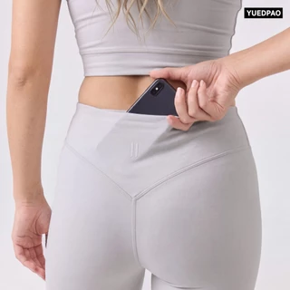 Yuedpao MotionSkin Active Full-Length Leggings เลกกิ้งออกกำลังกาย โยคะ ฟิตเนส เอวสูง เก็บทรง มีกระเป๋า แห้งไว (6 สี)
