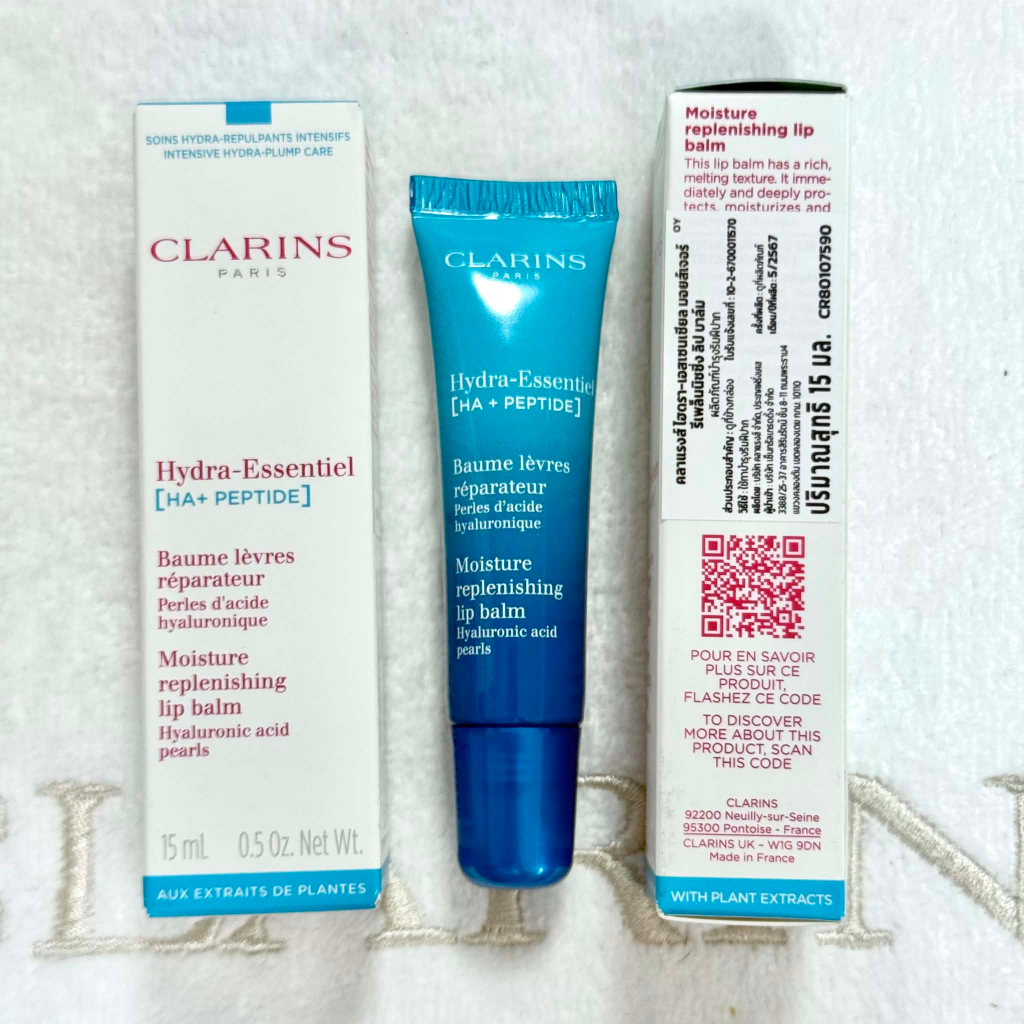*Clarins* Moisturizing replenishing lip balm 15ml ของแท้💯 มี สคบ. ป้ายไทย