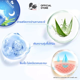 Missnala สลีปปิ้งมาส์ก Sleeping Mask มาส์กบำรุงผิวหน้า ผิวแห้ง ผิวขาดน้ำเติมความชุ่มชื้น ผิวดูอิ่มน้ำ บำรุงข้ามคืน 200g.