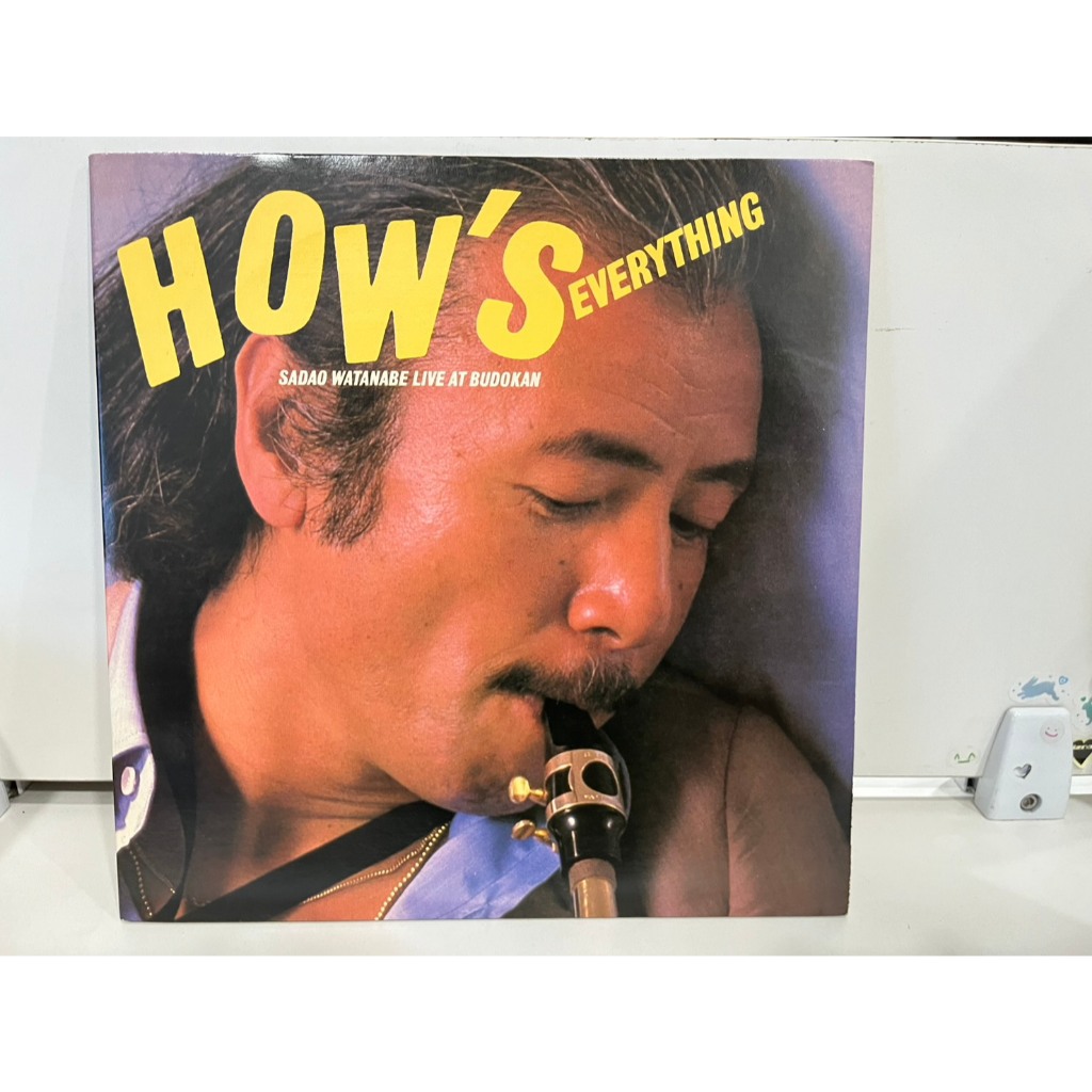 2LP Vinyl Records แผ่นเสียงไวนิล HOW'S EVERYTHING SADAO WATANABE LIVE AT BUDOKAN  (H15A2)