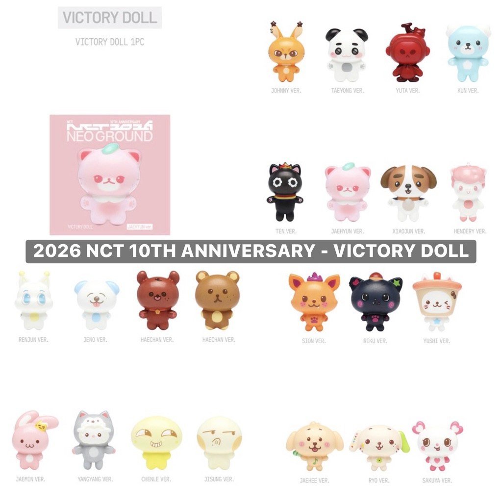 พร้อมส่ง 2026 NCT 10TH ANNIVERSARY - VICTORY DOLL