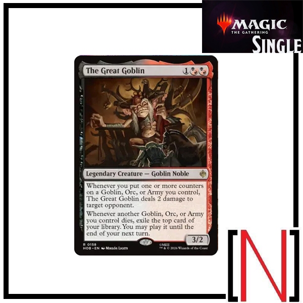 [MTG][Single][HOB] The Great Goblin ระดับ Rare [ภาษาอังกฤษ]