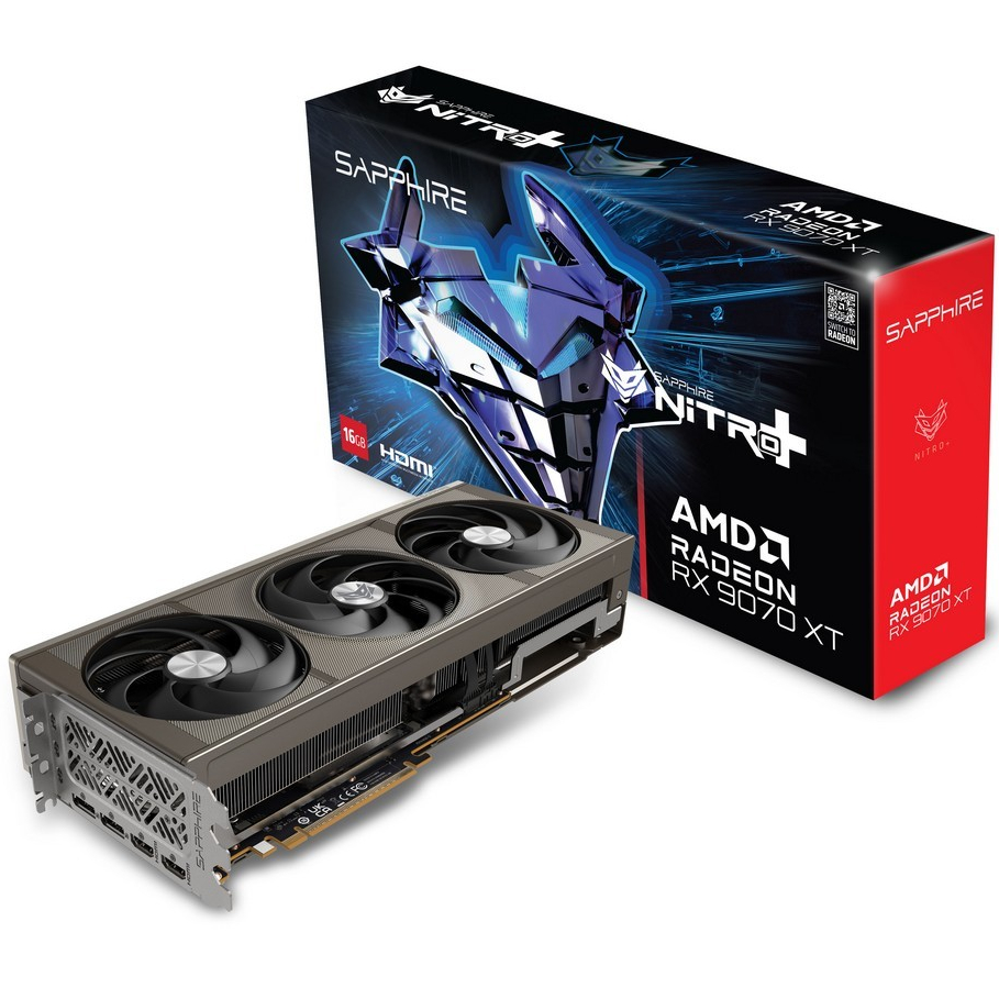 SAPPHIRE NITRO+ AMD RADEON RX 9070 XT 16GB GDDR6 256-bit