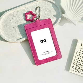 𝗟𝗘𝗔𝗧𝗛𝗘𝗥 𝗖𝗔𝗥𝗗 + 𝗦𝗧𝗔𝗥 𝗞𝗘𝗬 𝗥𝗜𝗡𝗚 กรอบบัตรแบบหนัง + พวงกุญแจ