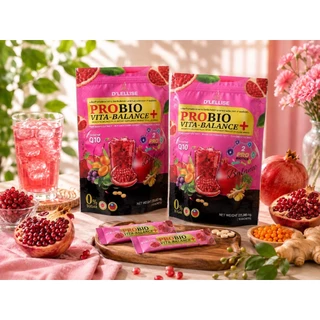 ( 1 แถม 1 ) ผลิตภัณฑ์เสริมอาหาร RROBIO VITA-BALANCE+ เพื่อสุขภาพ น้ำตาล0% ( 1 ห่อมี 15 ซอง )