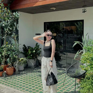 PONYPONY De-Co Caviar Large Shoulder bag กระเป๋าสะพายข้าง
