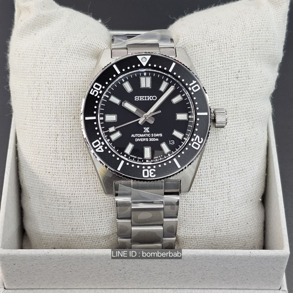 นาฬิกา seiko first diver 1965 seiko 62mas 300m black SEIKO 62MAS 300M spb453 spb453j SPB453 SPB453J