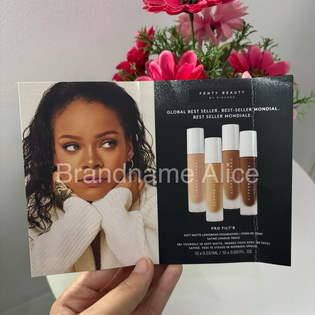 แท้💯 รองพื้น Fenty beauty soft matte longwear foundation ขนาดทดลอง10สี