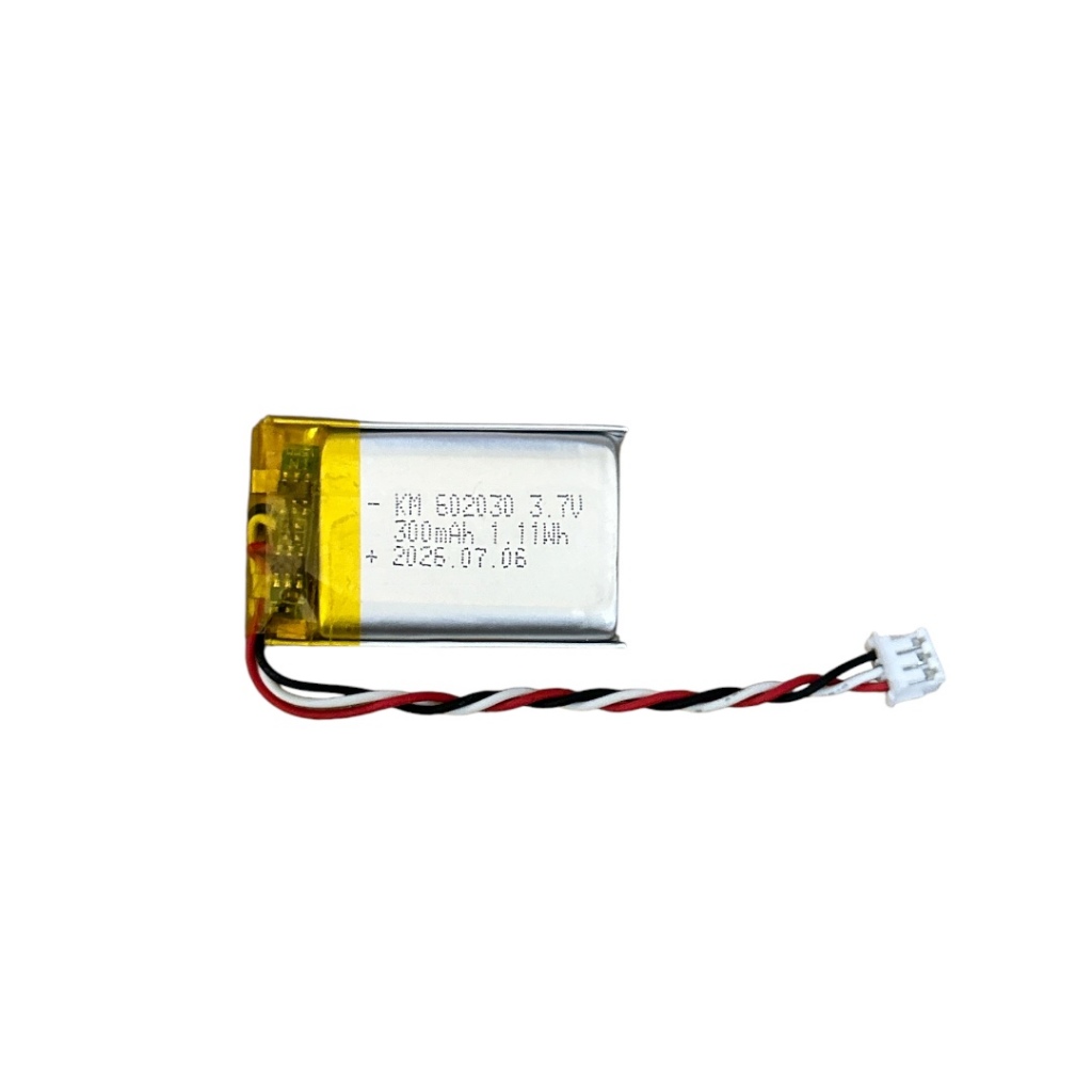 แบตเตอรี่ Pulsar Xlite V3 x2mini 602030 3.7V 300mAh JST 1.5 3Pin เมาส์ไร้สาย