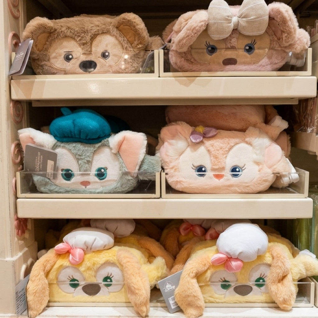 พร้อมส่ง กระเป๋า Duffy and friends Portable Stationery Storage Pencil Case ลิขสิทธิ์แท้จา Shanghai Disney Land
