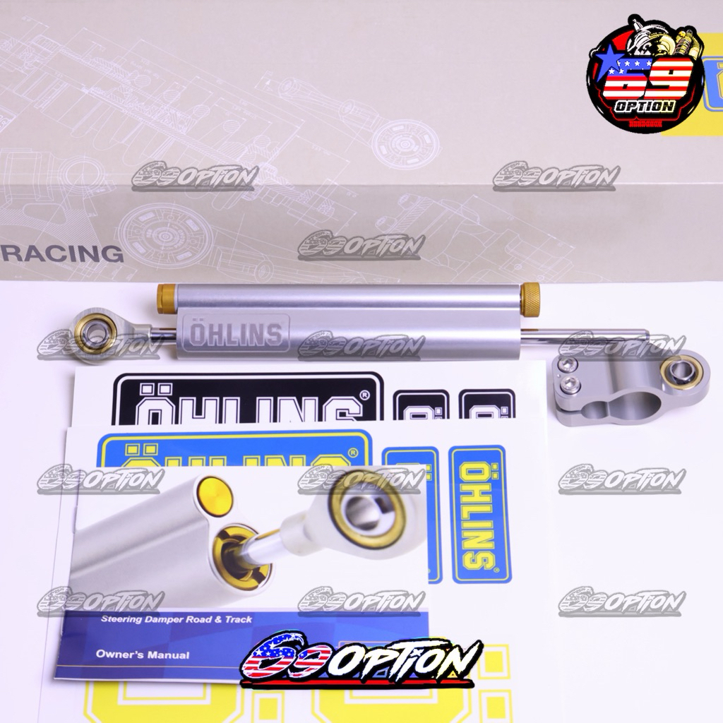 กันสะบัด Ohlins SD 216 แท้ (ตัวสั้น) วาล์วทอง