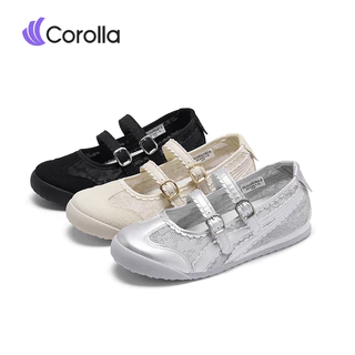 7.19 Corolla Airlace รองเท้าผู้หญิง Mary Jane ลูกไม้ สายคาดคู่ ดีไซน์หวาน พื้นนุ่ม เบา ใส่สบาย กันลื่น