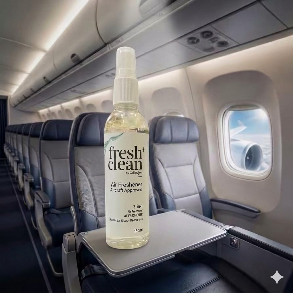 Callington Fresh&Clean สเปรย์ปรับอากาศ(บนเครื่องบิน) ขจัดกลิ่น ฆ่าเชื้อโรค กลิ่น Norwegian Spa