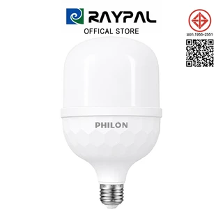 RAYPAL หลอดไฟ LED รับประกัน 2ปี SlimBulb light ขั้ว E27 หลอดไฟ E27 28/38/48/68/88w สว่างนวลตา มีแสงขาว และ แสง