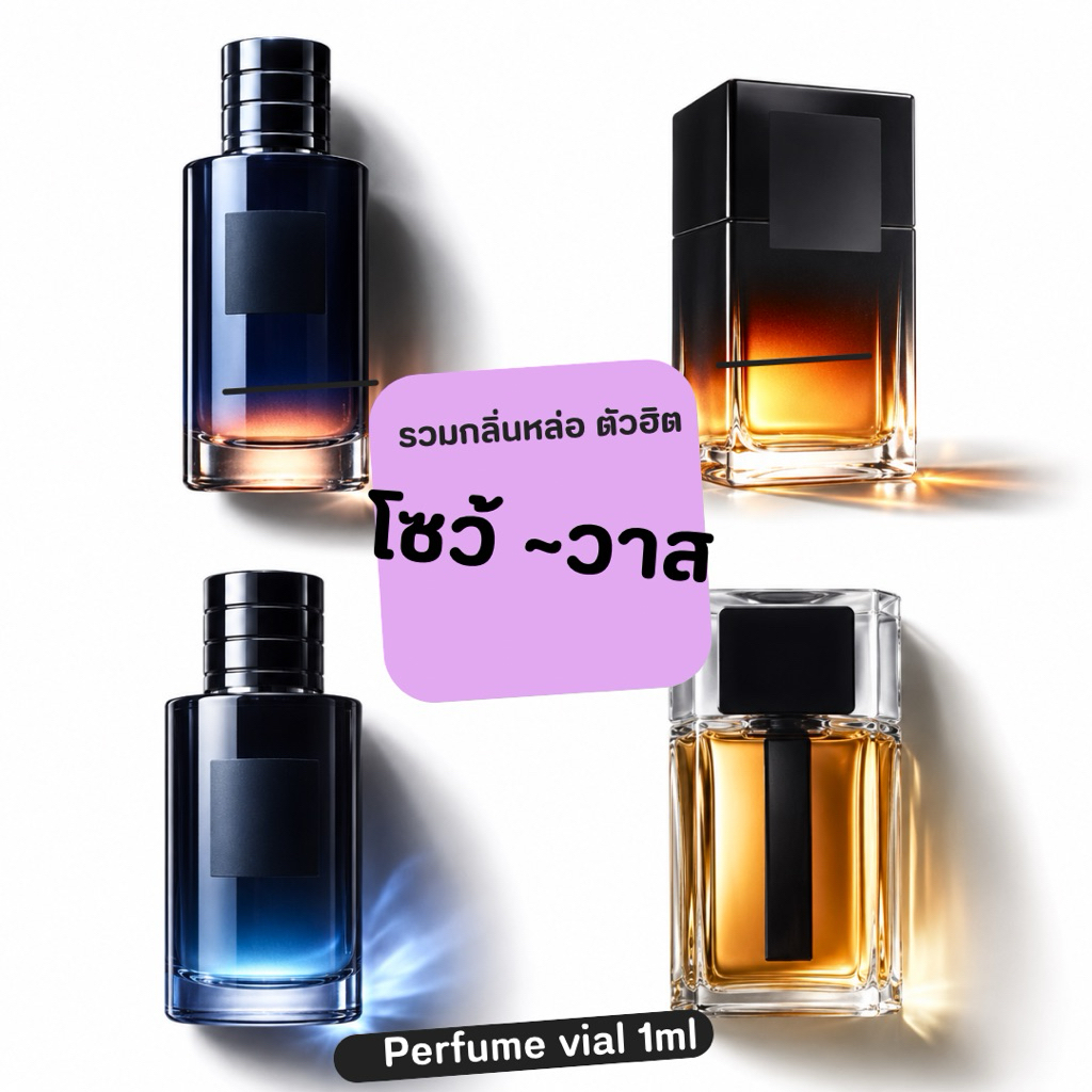 Perfume vial 1ml S~vage ✨/กลิ่นผู้ชายอบอุ่น กลิ่นขายดี