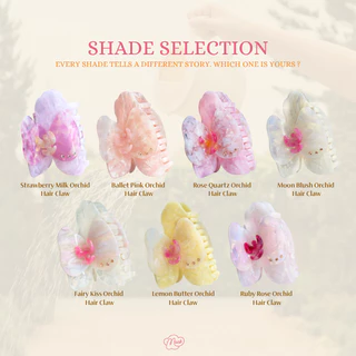 (New Packaging) (สีใหม่ 2026) VARY MUCH กิ๊บติดผม Hair Claw Original design VARYMUCH VARYWELL ORCHID