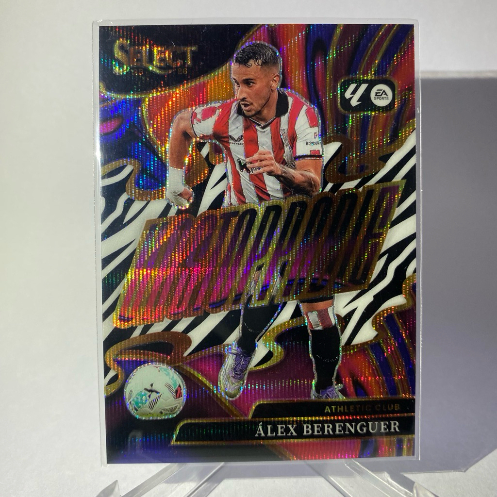 การ์ดนักฟุตบอล ALEX BERENGUER, ATHLETIC BILBAO, LALIGA, UNSTOPPABLE, (PRIZM), PANINI SELECT 2026, No