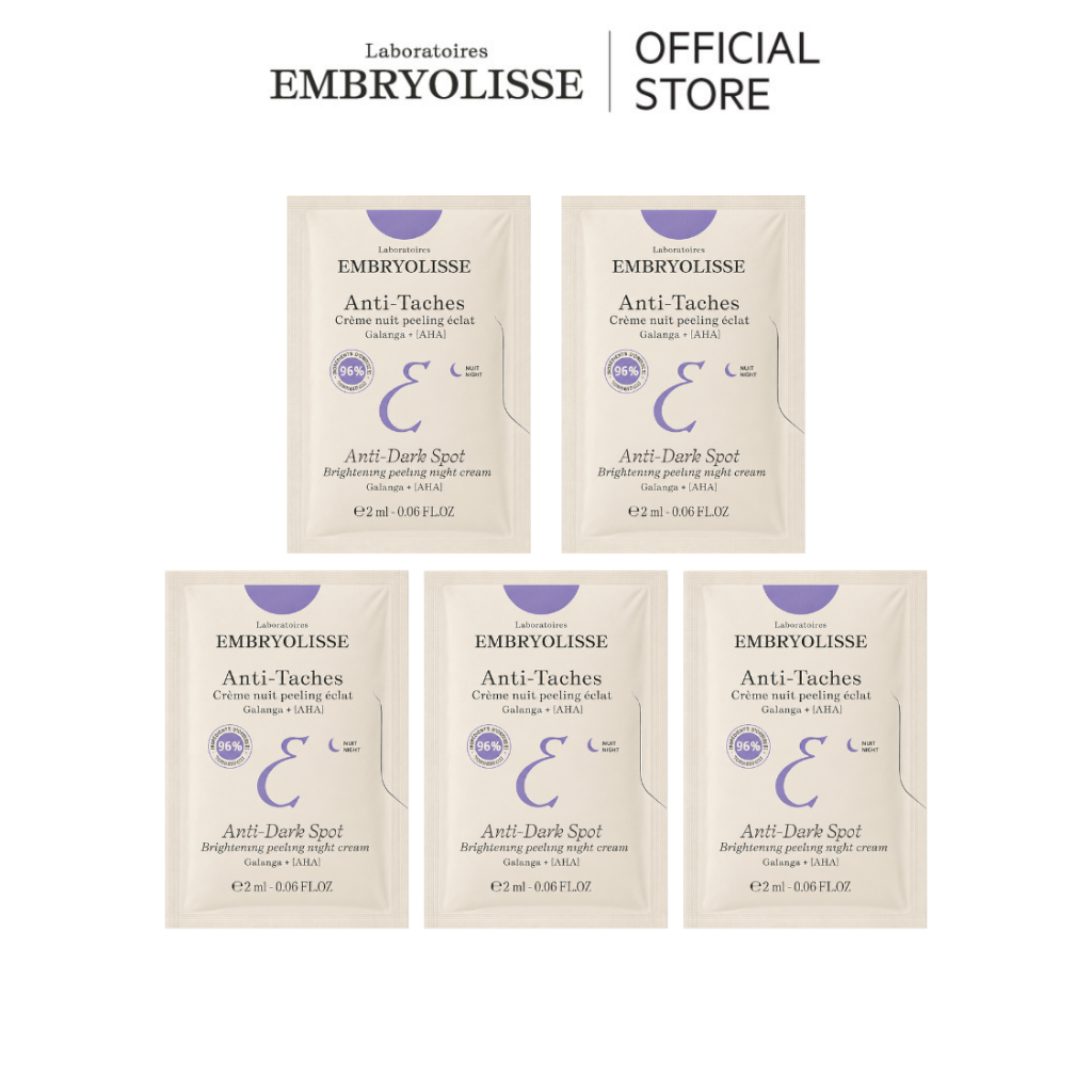 GWP EMBRYOLISSE ANTI-DARK SPOT BRIGHTENING PEELING NIGHT CREAM 2ml x 5ซอง