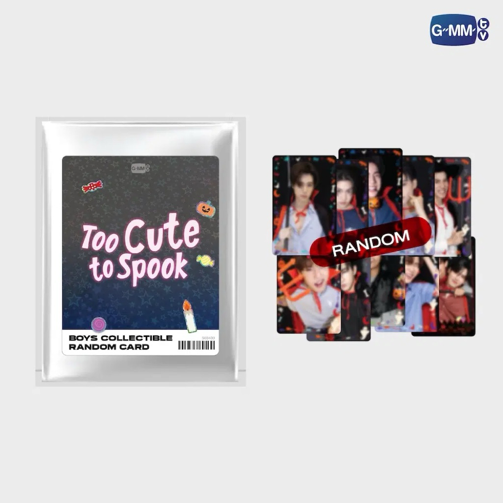 (เยอะมาก) การ์ดจากคอลเลกชัน TOO CUTE TO SPOOK ~ GMMTV