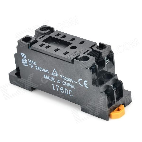 คุณภาพญี่ปุ่น Relay ฐานซ็อกเก็ต PYF08A-E สำหรับ H3Y-2รีเลย์ตัวจับเวลาMY2 my2n