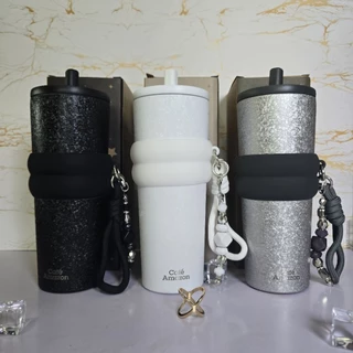 (ส-อาร้านหยุดนะคะ)Cafe Amazon แก้วสเตนเลส SPACE MOONLIGHT