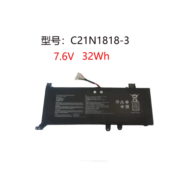 ❦สำหรับ Asus V4000F / D V4200J / E X509F X412F B21N1818-1-2-3 แบตเตอรี่