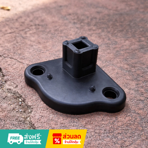 BT01/BT65 / ฐานขาเต็นท์พับ ตัวซ่อมขายึดพื้น 2x2 3x3 ขาสี่เหลี่ยม อะไหล่เต็นท์ (1 ชิ้น)