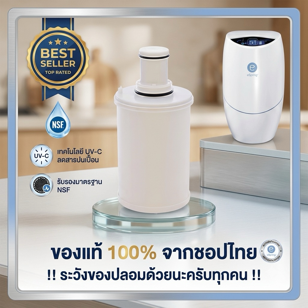 พร้อมส่งราคาพิเศษ ไส้กรองน้ำ แอมเวย์ อีสปริง amway ของแท้ของใหม่ฉลากไทย ขออนุญาติตัดโค้ดนะครับ
