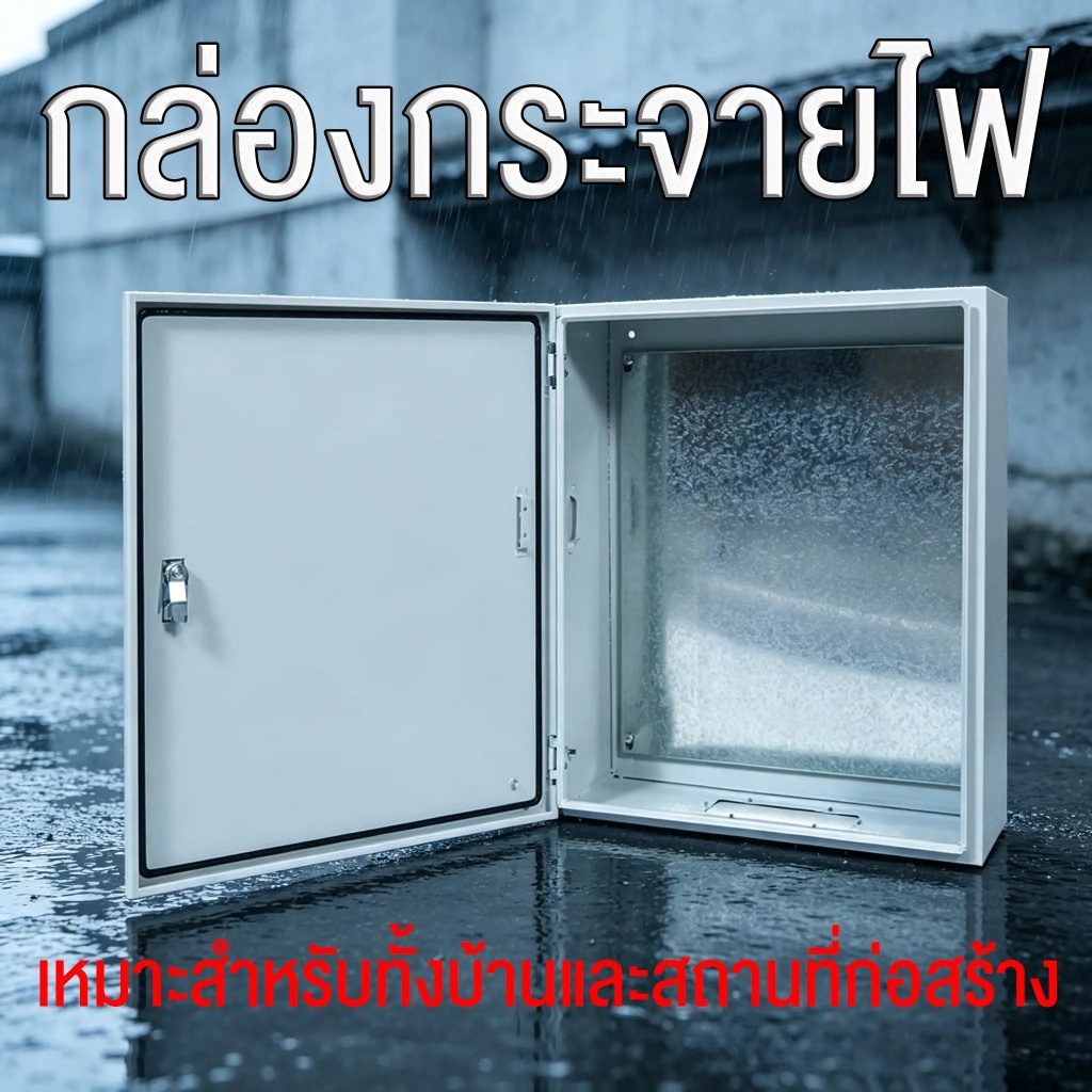 ตู้คอนโทรลเหล็ก ตู้จ่ายไฟ มาตรฐานกันน้ำ กล่องกระจายสายไฟ เหมาะสำหรับการติดตั้งทั้งภายในและภายนอกอาคาร