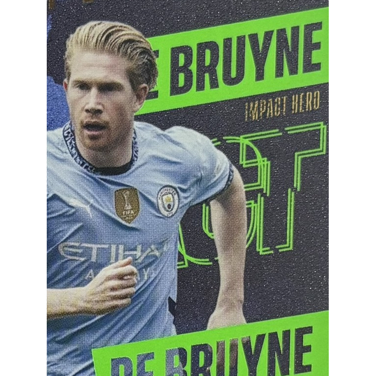 การ์ดฟุตบอล PANINI DE BRUYNE man city
