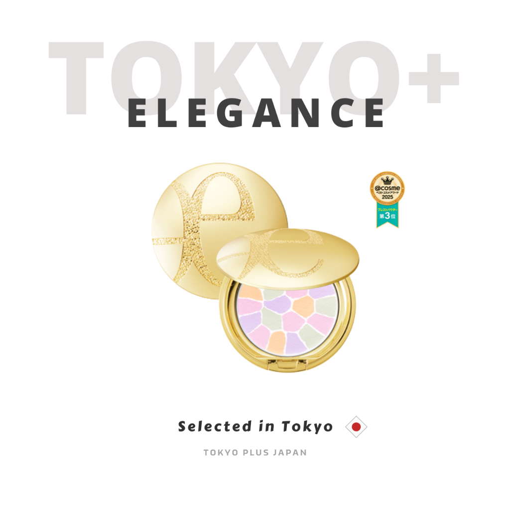 ELEGANCE La Poudre แป้งอัดแข็ง 8.8g / LUXE 27g | ครบ 8 สี I II III IV V VI VIII IX | ญี่ปุ่น