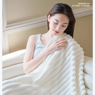 CITYNEST ผ้าเช็ดตัว พร้อมส่ง ผ้าขนหนู 90*170cm สีครีม ผ้าขนนุ่ม ดูดซับน้ําได้ดี ไมโครไฟเบอร์
