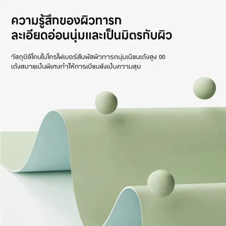 olhome ผ้าปูโต๊ะ สี่เหลี่ยมผืนผ้า กันน้ำและกันเปื้อน วัสดุหนัง ทำความสะอาดง่าย มีสีต่างๆให้เลือก มี 6 ขนาด สีสด