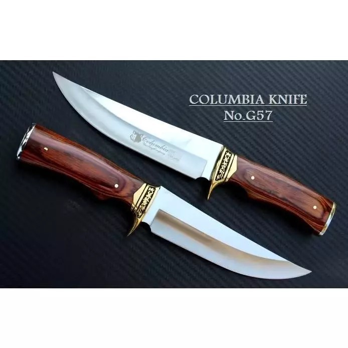 มีดเดินป่า COLUMBIA G57 Stainless Steel 5Cr15mov พร้อมซอง