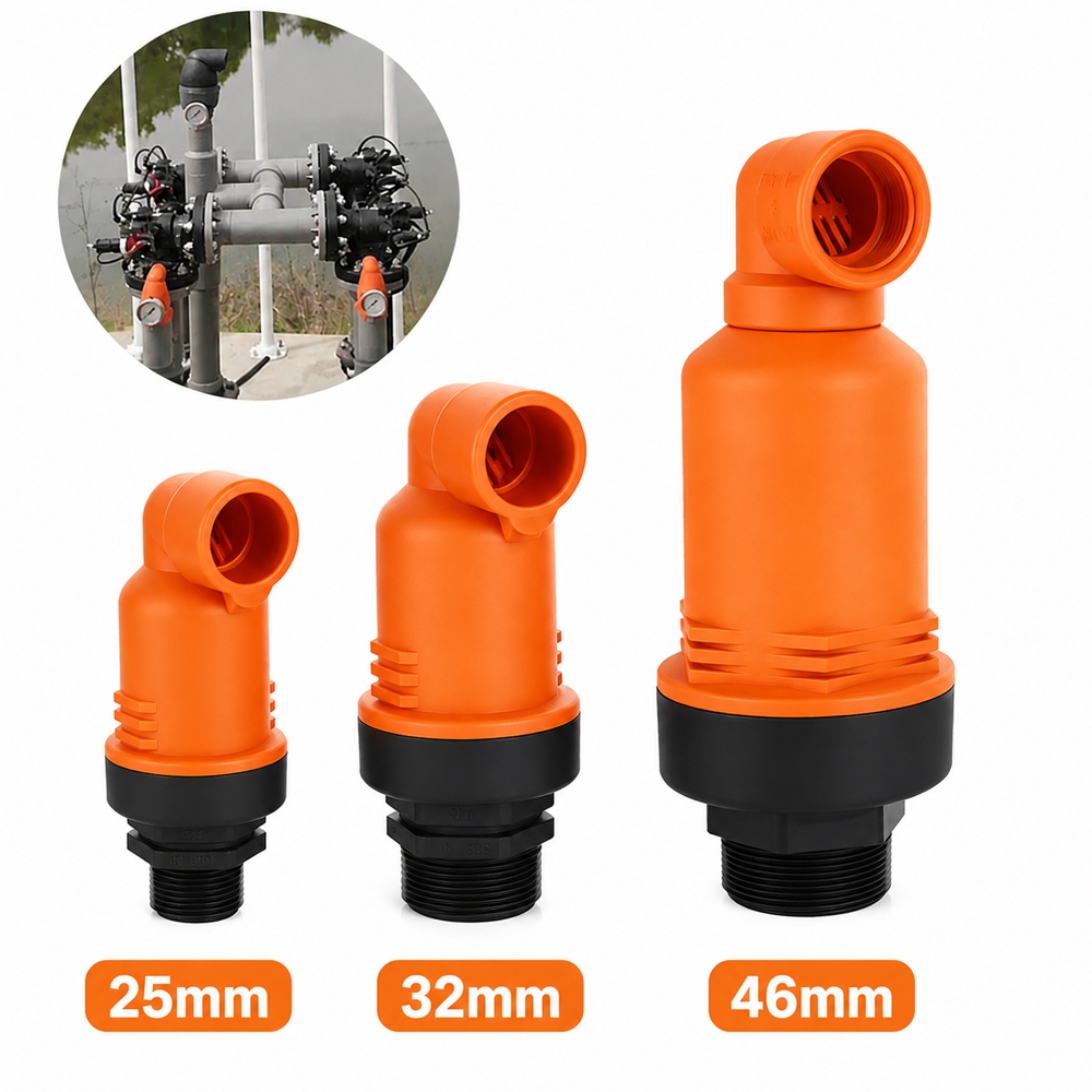 วาล์วไล่ลม ไล่อากาศออกจากท่อ Air Valve แอร์วาล์ว แอร์วาล์วไล่อากาศ สำหรับสวน การเกษตร การชลประทาน ถังเก็บน้ำ