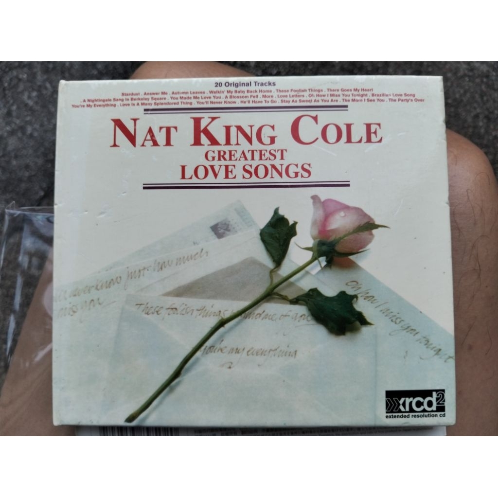 ซีดีเพลง cd mudic Nat King Cole Greatest Love Songs XRCD JVC Japan Audiophile สภาพดี