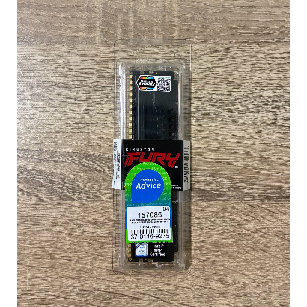 RAM DDR5(5600) 16GB KINGSTON FURY BEAST (KF556C40BB-16) มือสอง