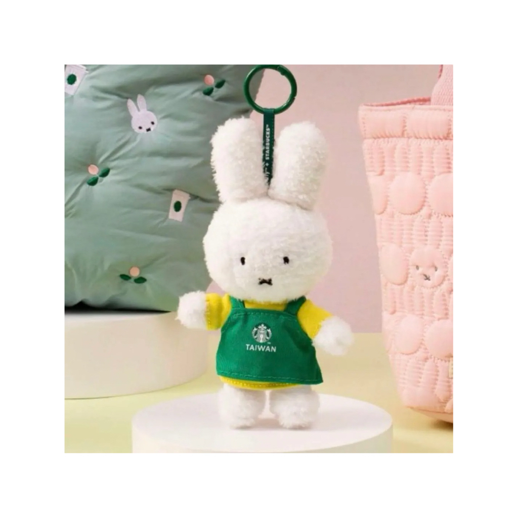 🐰🥕พร้อมส่งจากกทม.💯Starbucks​ Taiwan x Miffy Keychain🐰