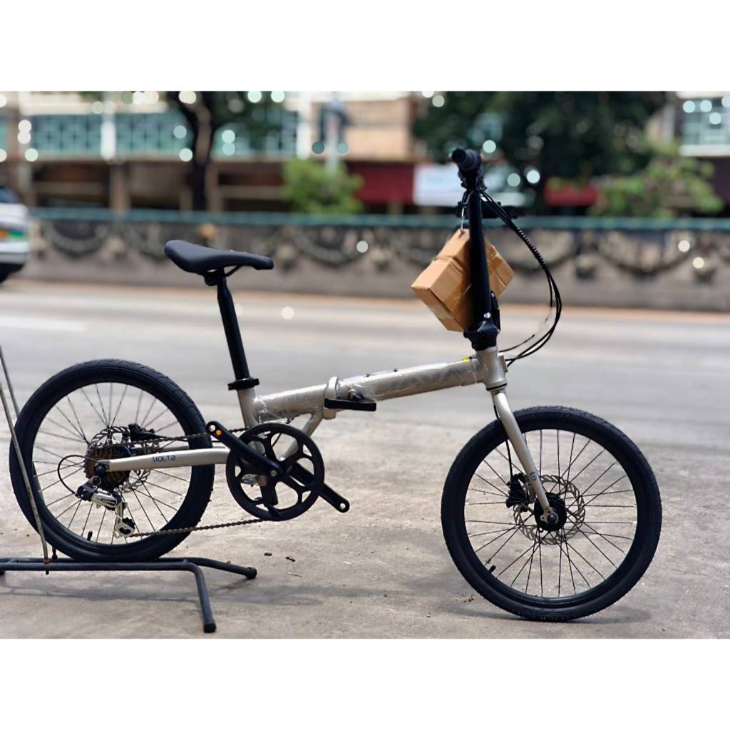 กรยานพับ 20 นิ้ว JAVA รุ่น VOLTA X2 7สปีด (ชุดขับShimano, ระบบดิสเบรกน้ำมัน)