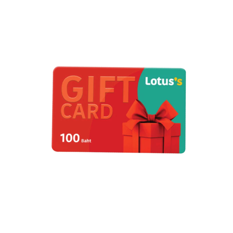[ไม่จำหน่าย] Voucher Lotus มูลค่า 100 บาท PM1-004366 ของแถมสำหรับสินค้าที่ร่วมรายการเท่านั้น