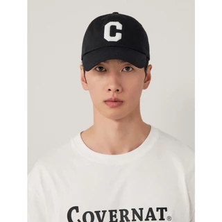 COVERNAT หมวก รุ่น C Logo B.B Cap Black (70064SCLCAU_U6BKXX)