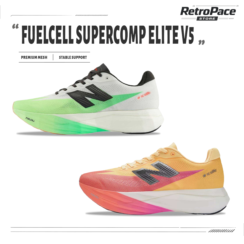 📸  NB FuelCell SuperComp Elite v5 รองเท้ากีฬา ▶️【ของแท้ 100%】WRCEL4JM/WRCELEM5