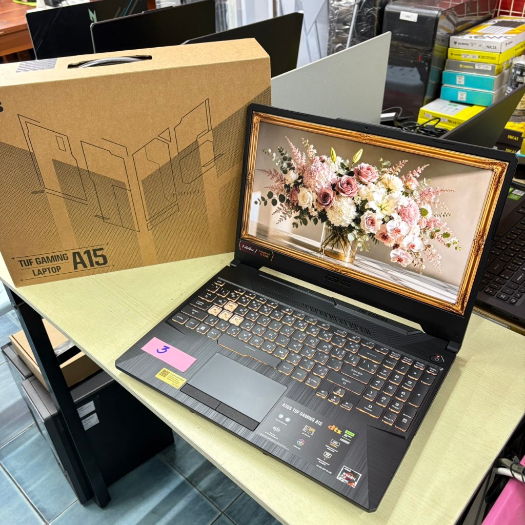 ASUS  TUF  GAMING  A15  FA506NCG - HN184W  *เครื่อง 5 เดือน ประกันศูนย์ Onsite  04/03/2028*  สภาพภาย