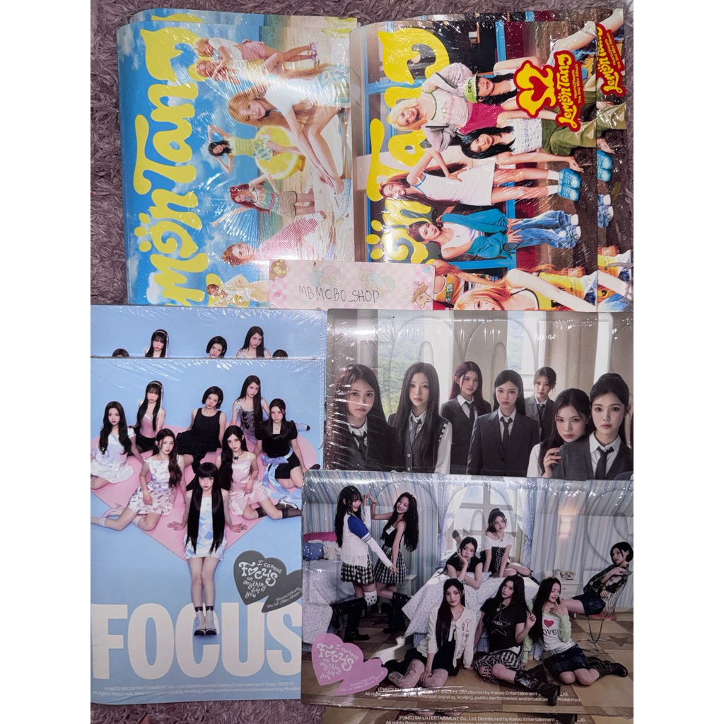 ❤️พร้อมส่ง❤️ อัลบั้ม h2h Hearts2hearts lemon tang ,Focus ,1st the chase
