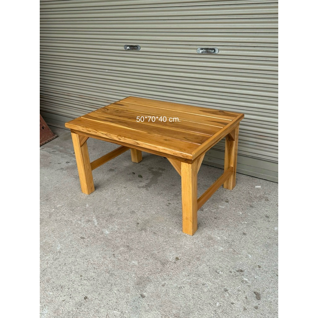โต๊ะญี่ปุ่น โต๊ะทำการบ้าน โต๊ะวางของ ขนาด 50*70*40 cm.