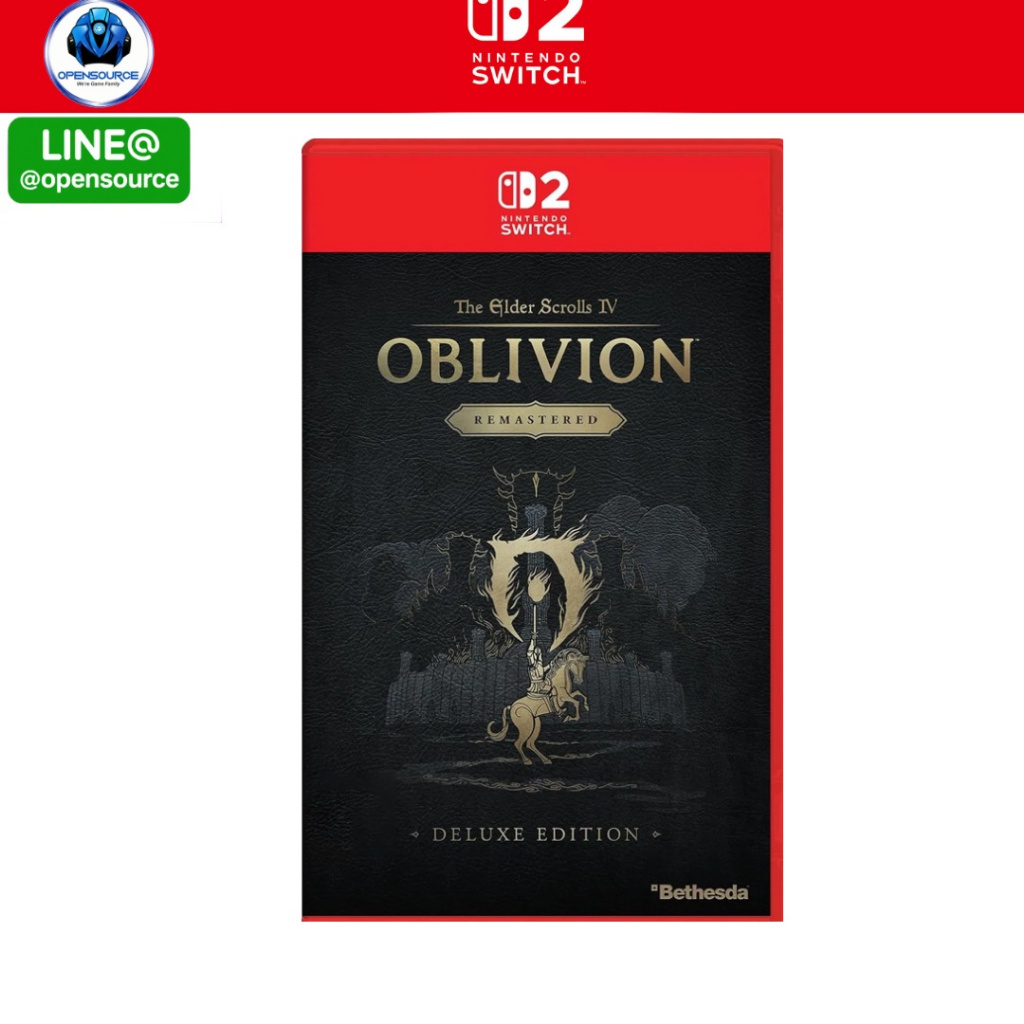 Switch 2- The Elder Scrolls IV: Oblivion Remastered Deluxe Edition
