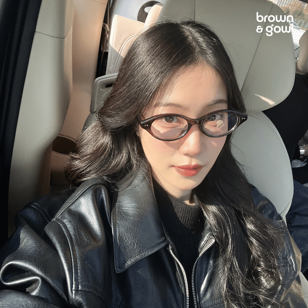 แว่นกรองแสง UV410 รุ่น Donut เลนส์สีฟ้า Blue Light Glasses แถมกล่อง+ผ้า (เฉพาะกรอบ ส่ง 1-2 วัน/ตัดเลนส์รอ 4-6 วัน)