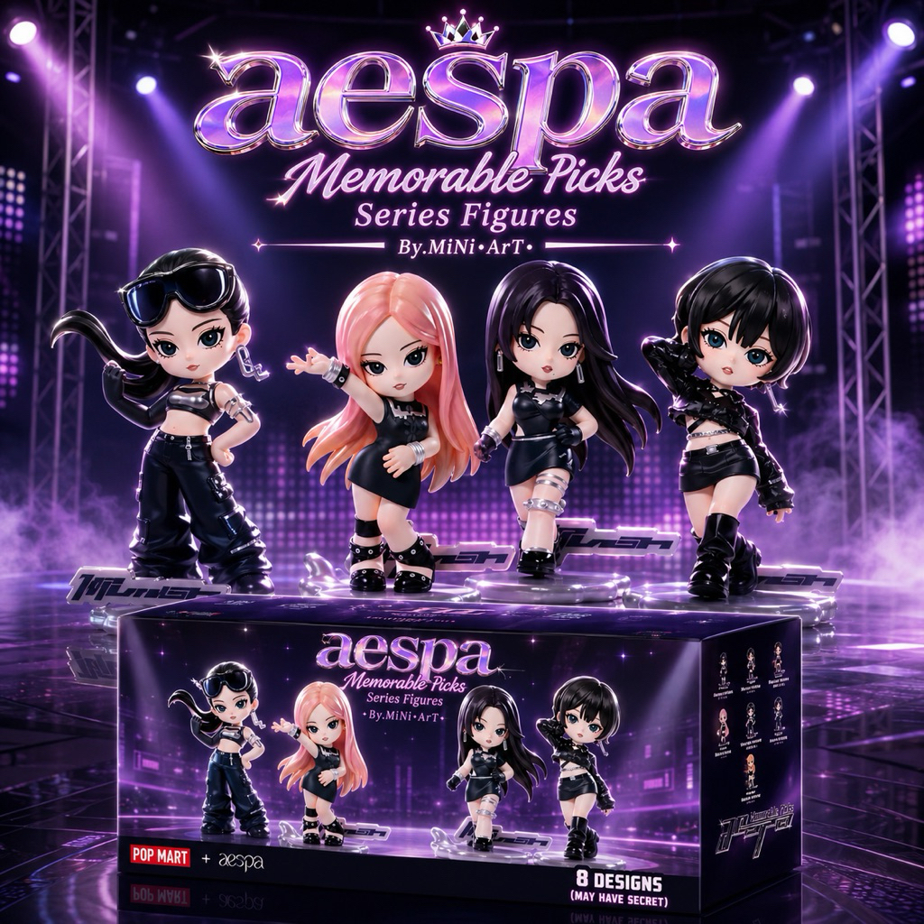 aespa Memorable Picks Series Figures ( พร้อมส่งใน ยก Box )